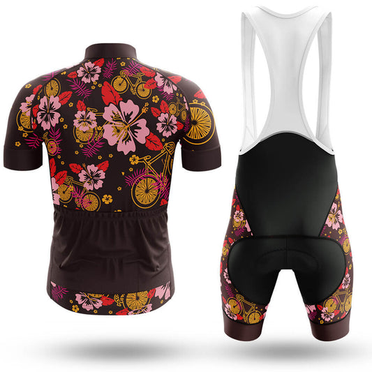 Men's Short Sleeve Cycling Jersey ALOHA | RSSC Premium Cycling Kit Back View