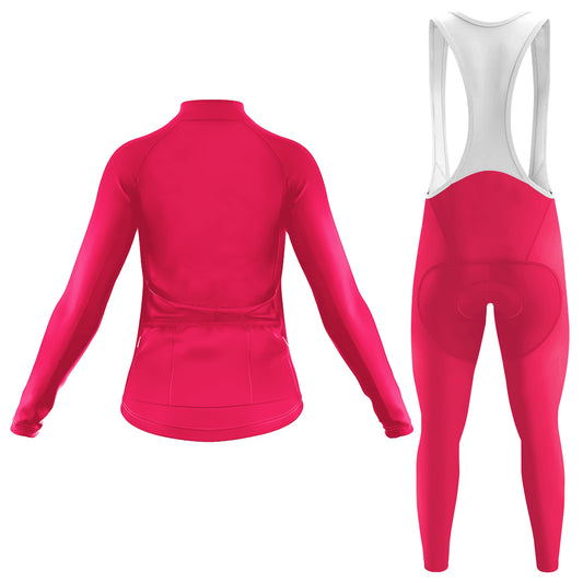 Barbie Pink Women's Long Sleeve Cycling Kit | Rsscsports