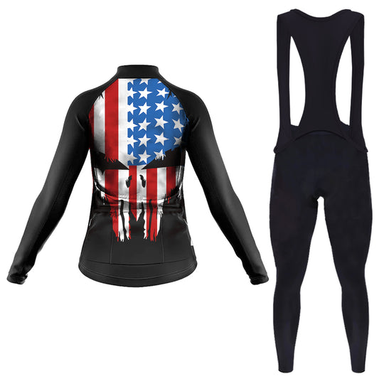 And She Lived Happily Langarm-Radsport-Set für Damen