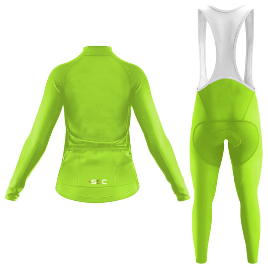 And She Lived Happily Langarm-Radsport-Set für Damen