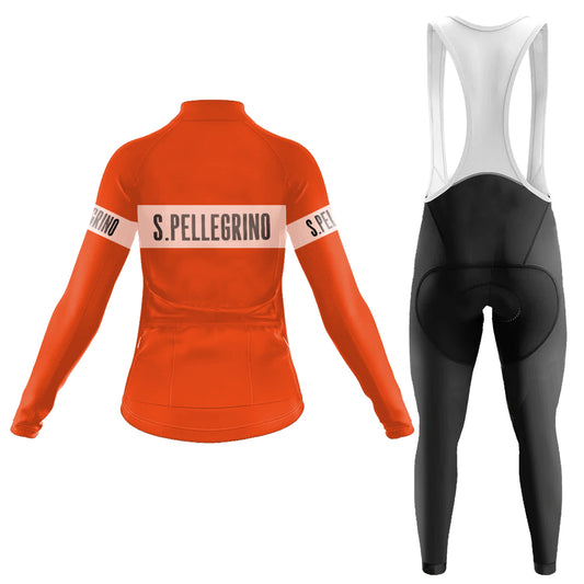 San Pellegrino Retro Women's Long Sleeve Cycling Kit