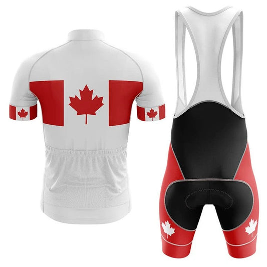 Men's Short Sleeve Cycling Jersey CANADA | RSSC Premium Cycling Kit Back View