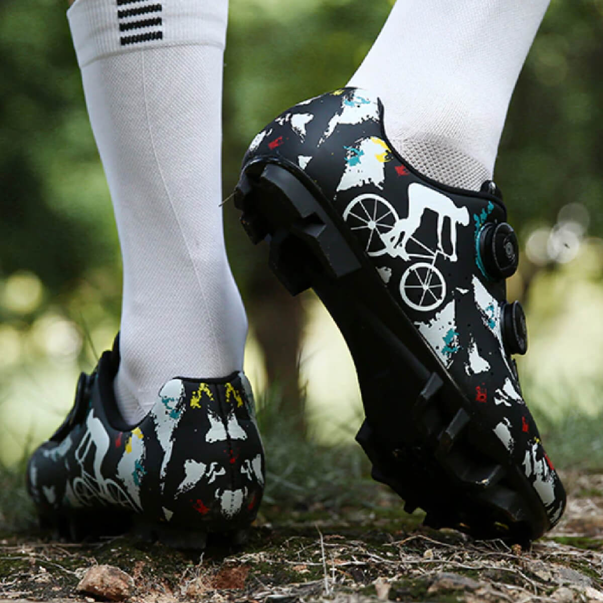 Black Bam Cycling Shoes