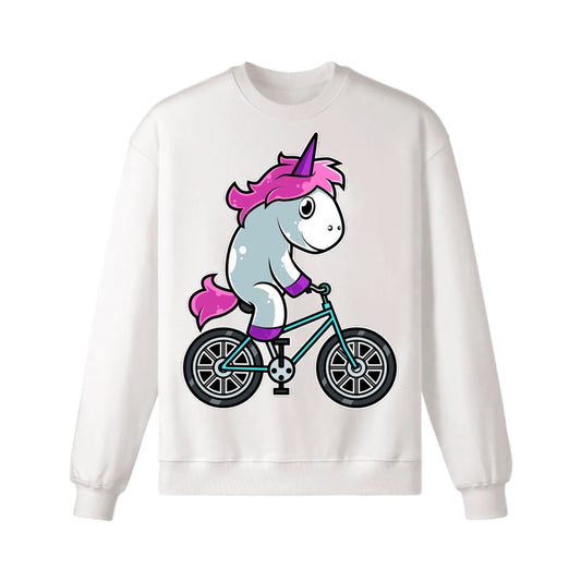 Riding A Unicorn Sweatshirt