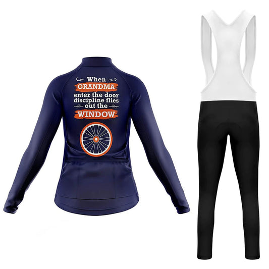 Grandma Women's Long Sleeve Cycling Kit