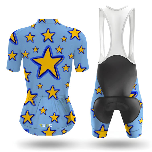 Star Women's Short Sleeve Cycling Kit