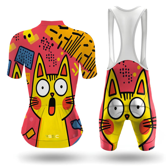 Ensemble de cyclisme à manches courtes pour femme Brooms