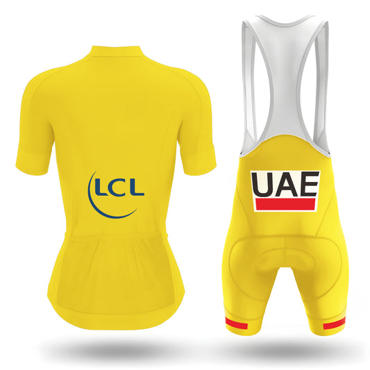 2025 UAE Team Women's Short Sleeve Cycling Kit | Rsscsports