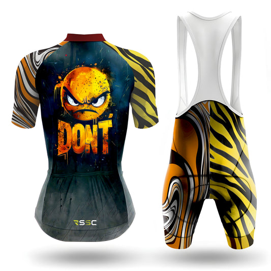 Angry Emoticons Women's Short Sleeve Cycling Kit
