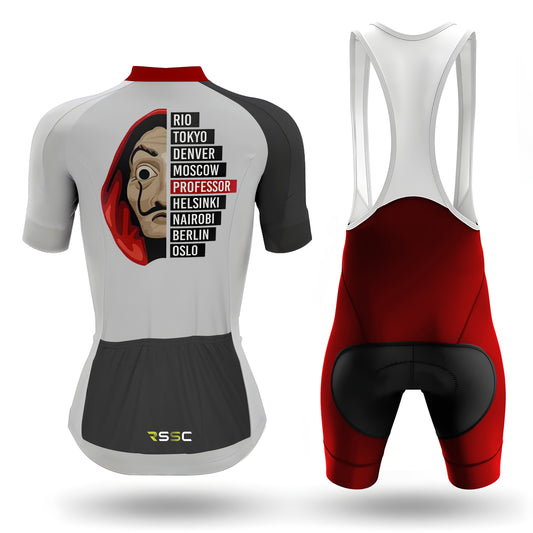 Casa De Papel Women's Short Sleeve Cycling Kit