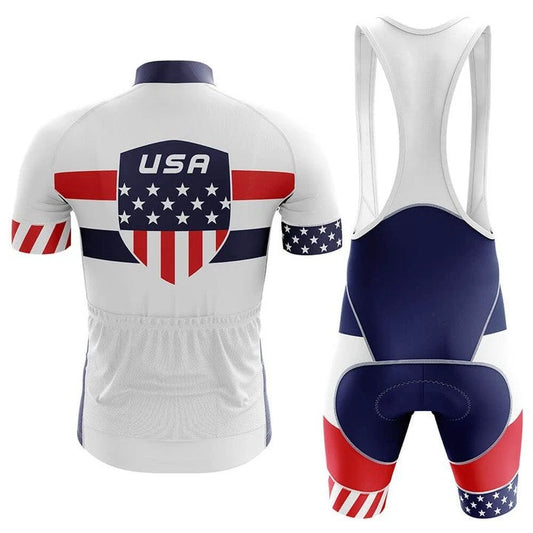 USA V5 Men's Short Sleeve Cycling Kit | Rsscsports