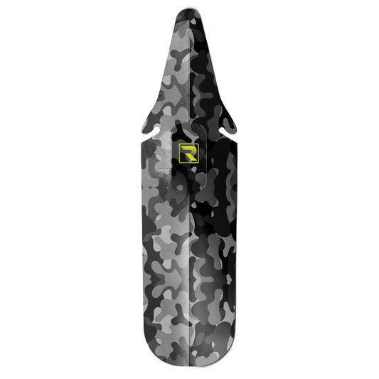 Gray Camo Bicycle Saddle Mudguard