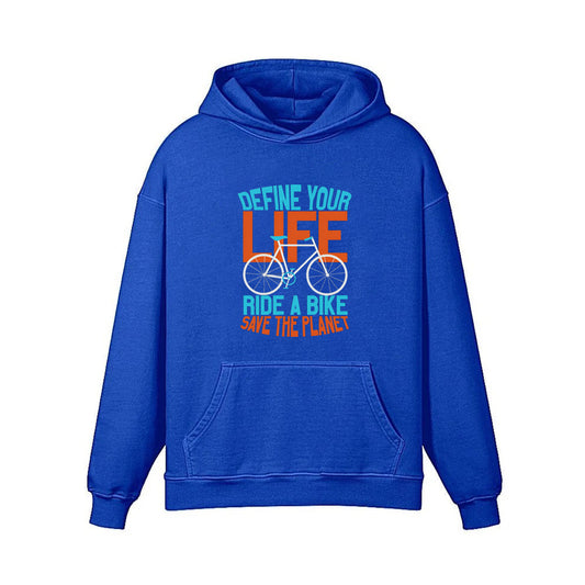 Ride A Bikesave The Ptanet Hoodie
