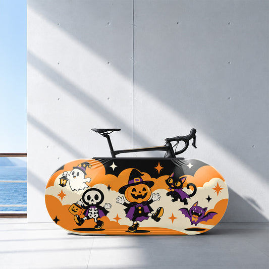 Halloween Cartoon Bicycle Wheels Cover
