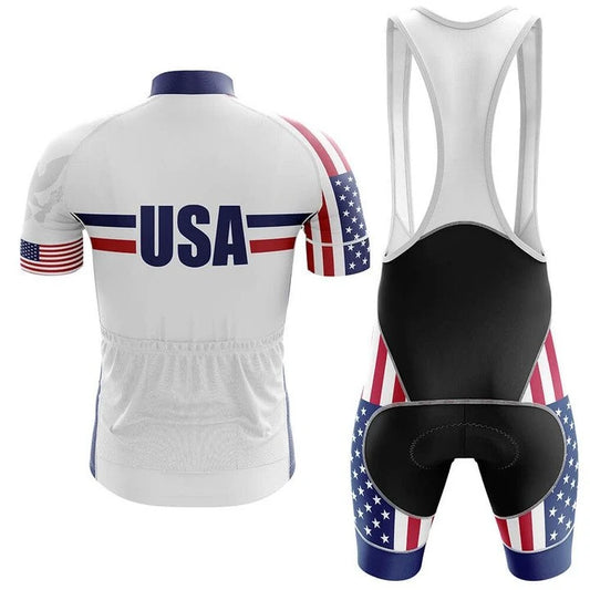 USA V6 Men's Short Sleeve Cycling Kit | Rsscsports