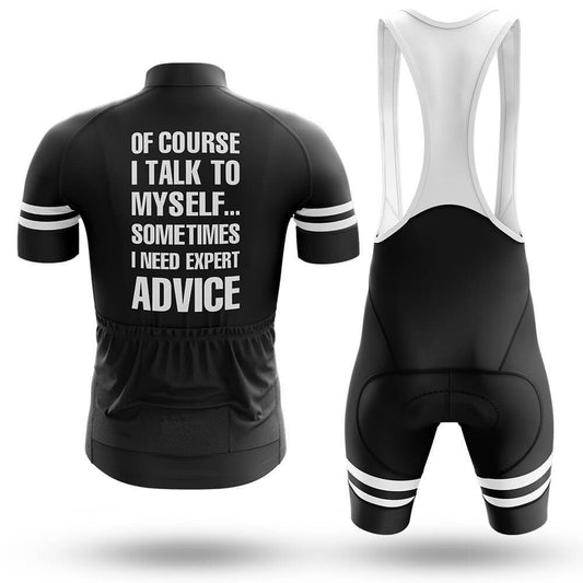 Of Course I Talk To Myself Men's Cycling Kit | Rsscsports