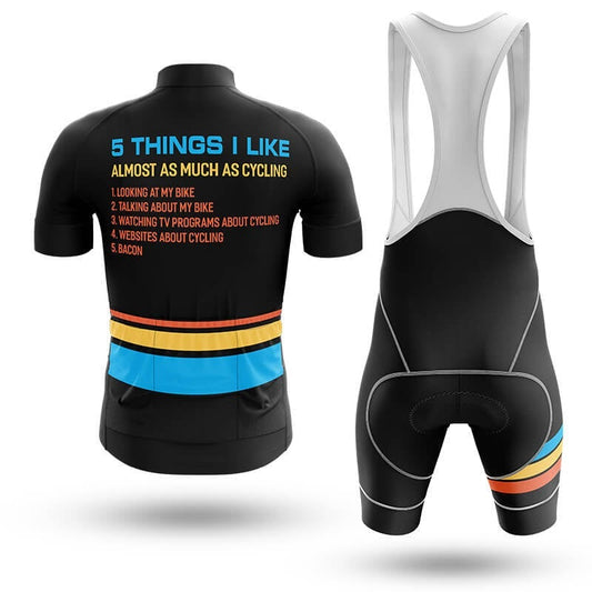Men's Short Sleeve Cycling Jersey 5 Things I Like | RSSC Premium Cycling Kit Back View