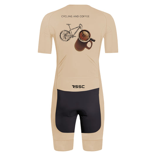 Cycling And Coffee Men's Triathlon Suit
