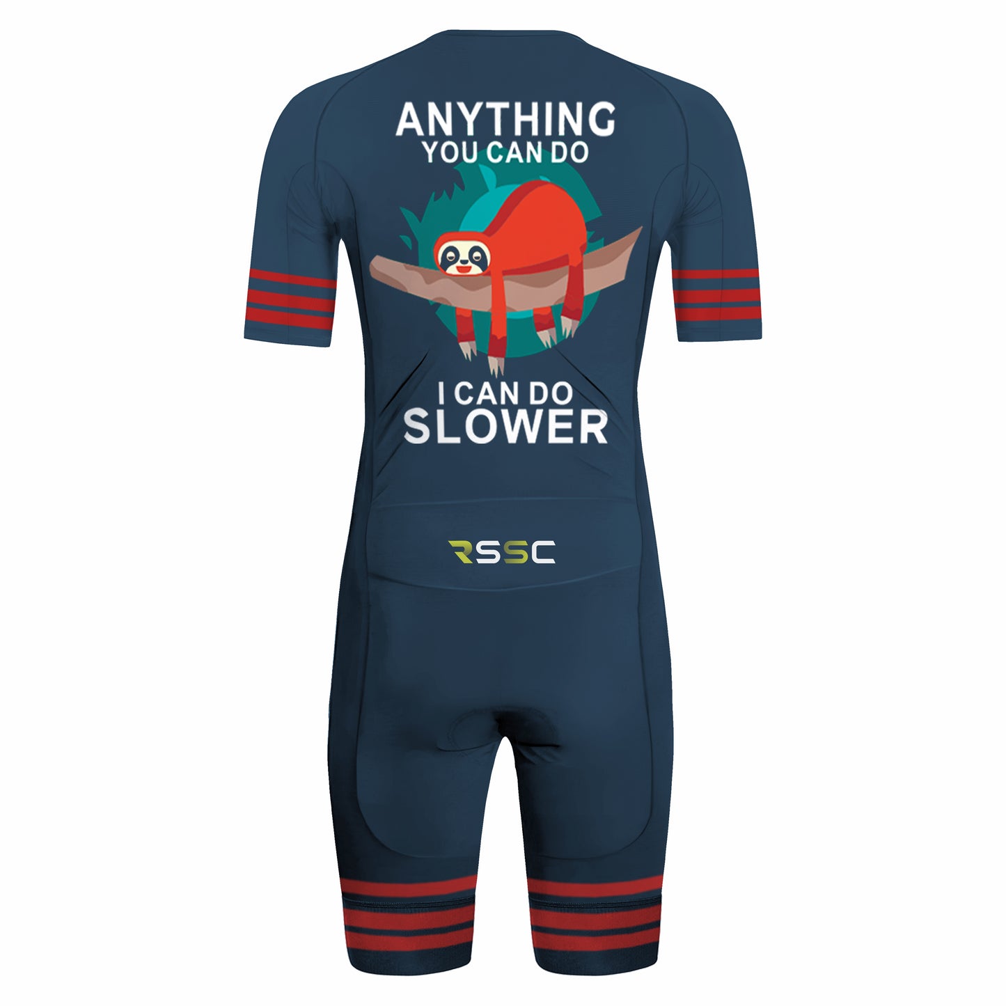Sloth Can Do Slower Men's Triathlon Suit