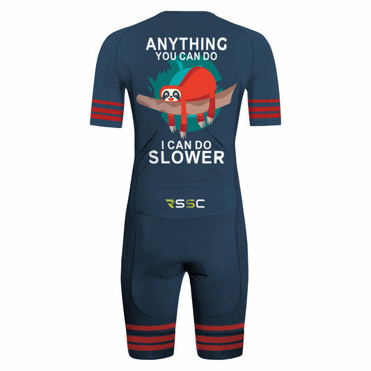 Sloth Can Do Slower Men's Triathlon Suit