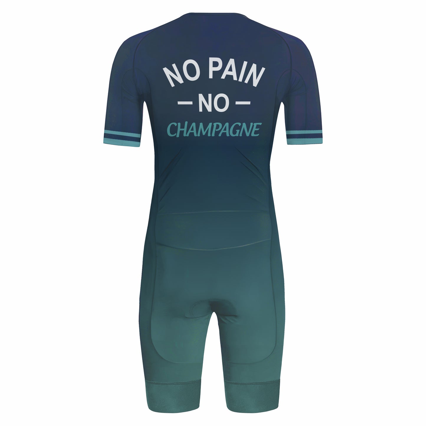No Pain No Champagne Men's Triathlon Suit