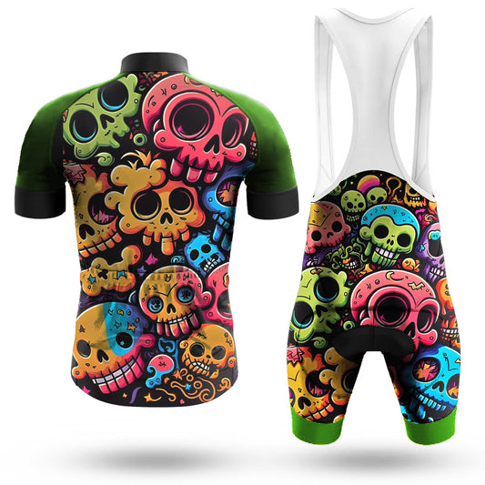 Men's Short Sleeve Cycling Jersey Cranium | RSSC Premium Cycling Kit Back View