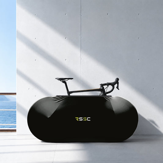 RSSC Classic Black Bicycle Wheels Cover