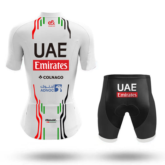 Emirates Fleet UAE Women's Short Sleeve Cycling Kit