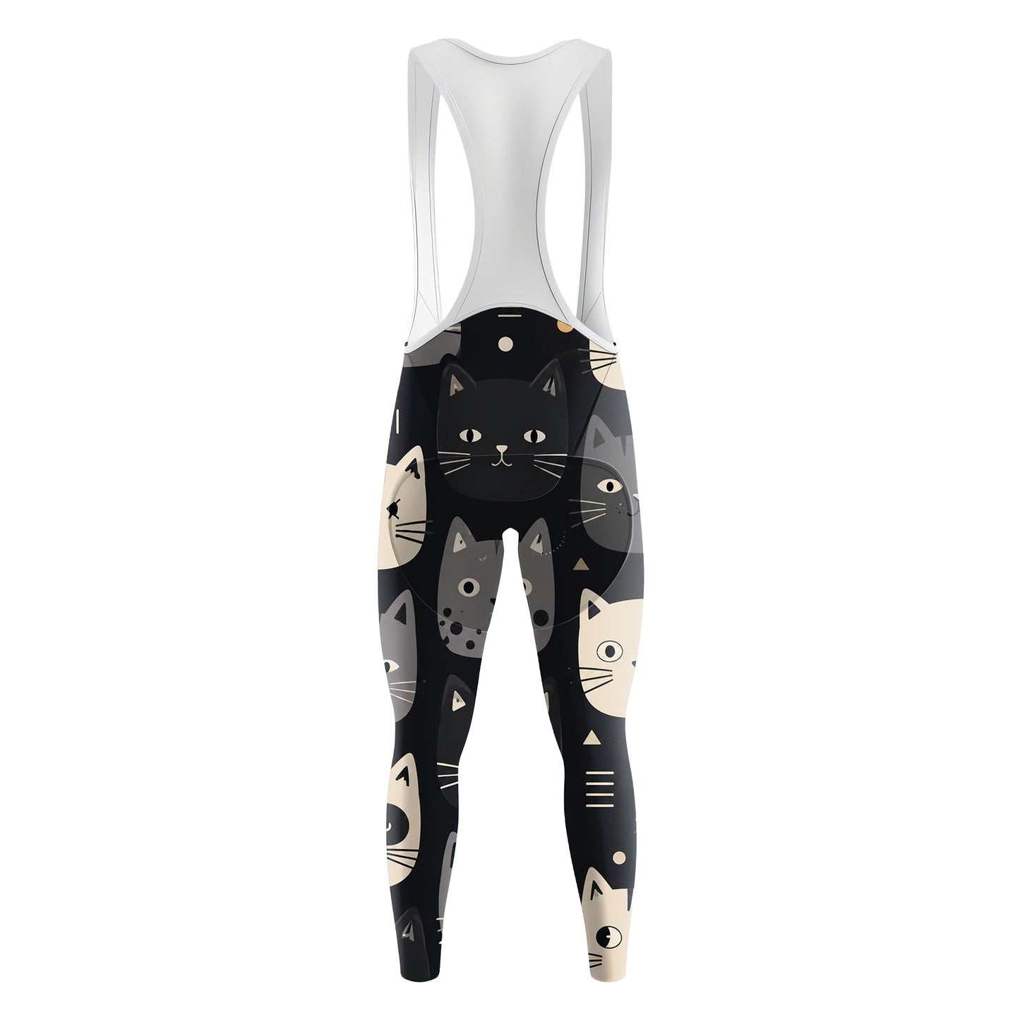 Happy Emoticon Cat Women's Long Sleeve Cycling Kit