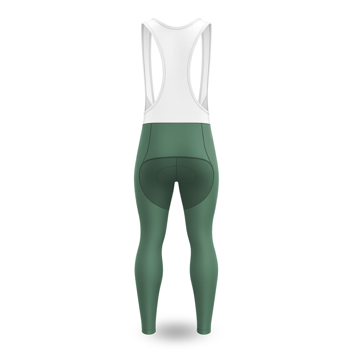 Conjunto ciclista de manga larga para hombre Matón elegante verde