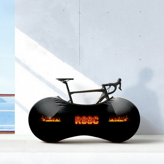 raging flames Bicycle Wheels Cover