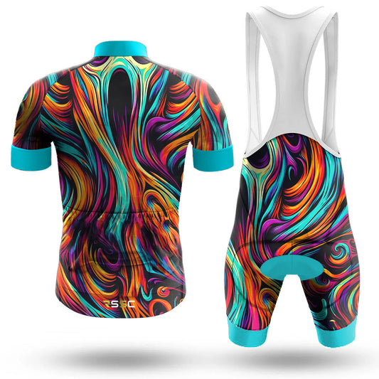 Skull Color Spirit Animal Illustration Men's Cycling Kit