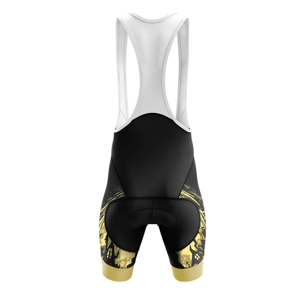 Men's Short Sleeve Cycling Kit Halloween Town's Peril | RSSC Performance Cycling Apparel View 6