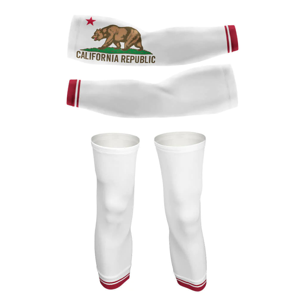 California Flag Arm And Leg Sleeves
