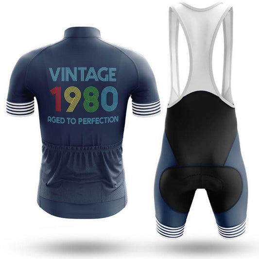 Vintage 1980 Men's Short Sleeve Cycling Kit | Rsscsports
