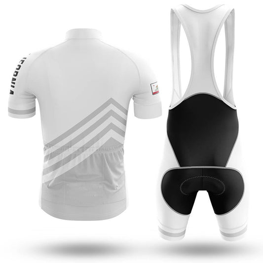 Men's Short Sleeve Cycling Jersey California (Clearance Sale) | RSSC Premium Cycling Kit Back View