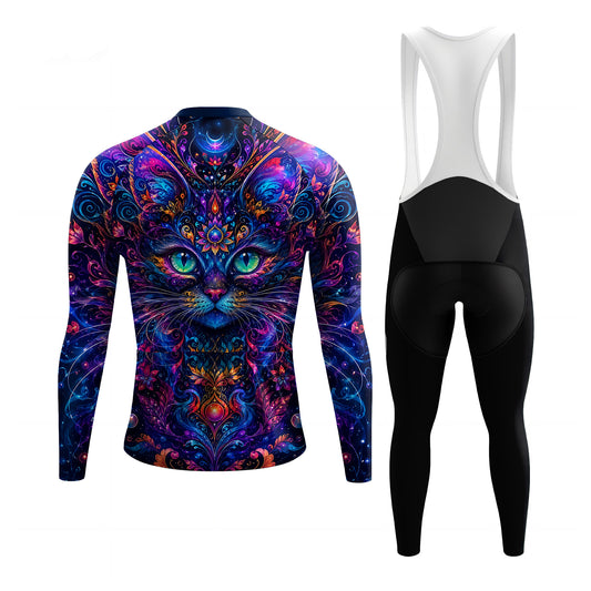 Tech Cat Men's Long Sleeve Cycling Kit