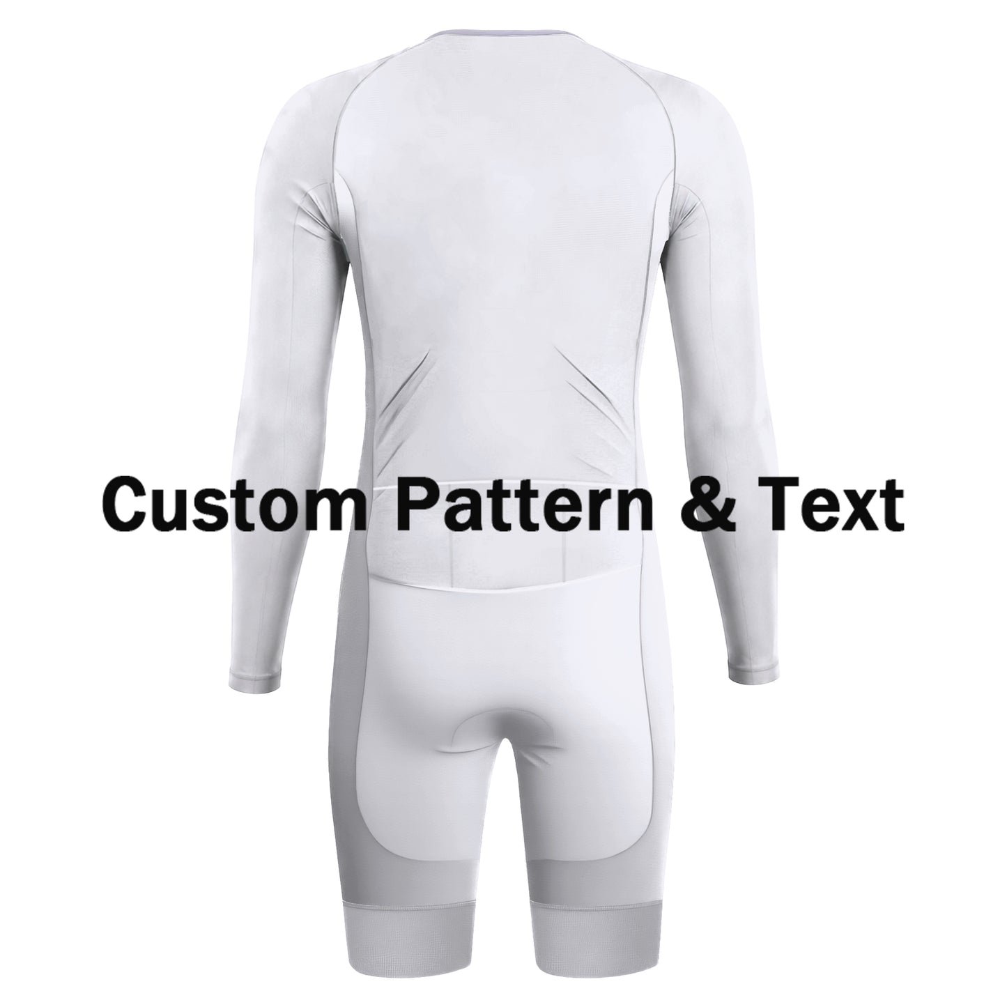 Custom Men's Long Sleeve Short Triathlon Suit