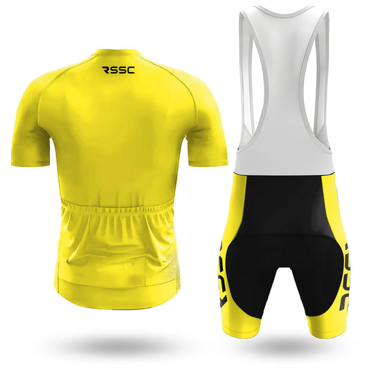 Conjunto de ciclismo de manga corta para hombre Pato Amarillo