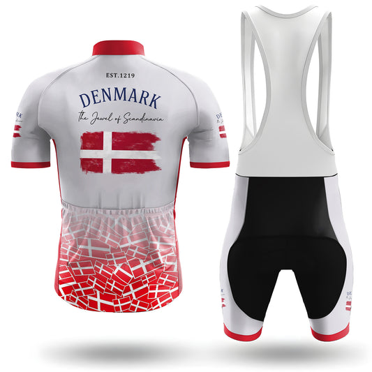 DENMARK Men's Short Sleeve Cycling Kit