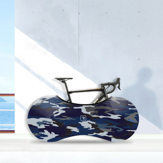 Camo Dachshund Bicycle Wheels Cover