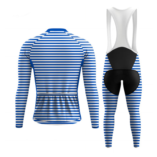 Breton Stripe Men's Long Sleeve Cycling Kit