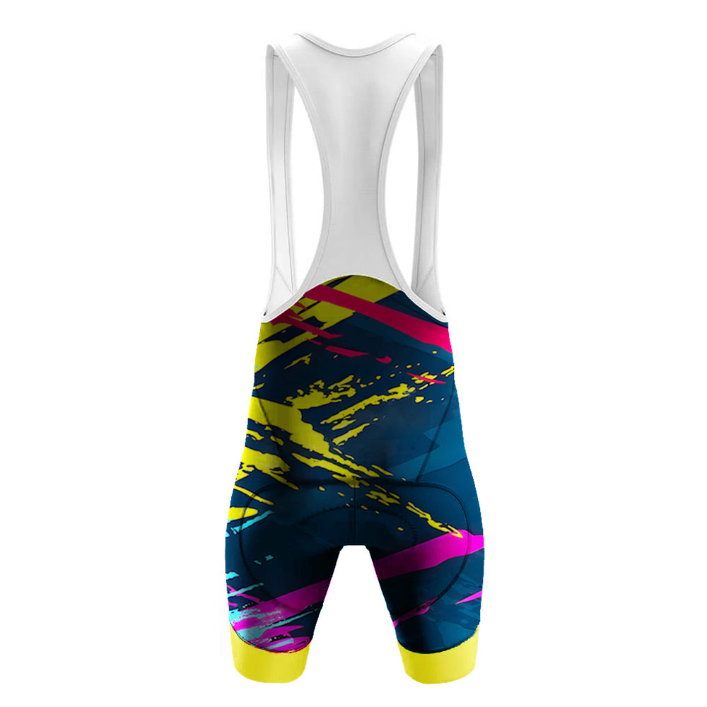 Colorful Abstract Movement Women's Short Sleeve Cycling Kit