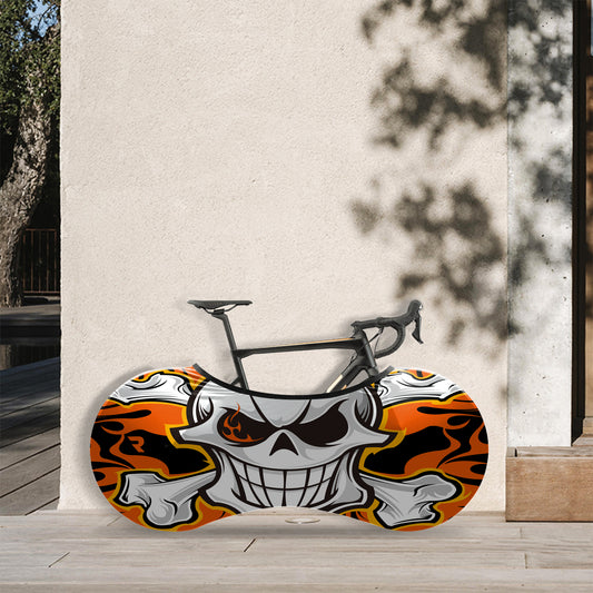 Skull Bone Bicycle Wheels Cover