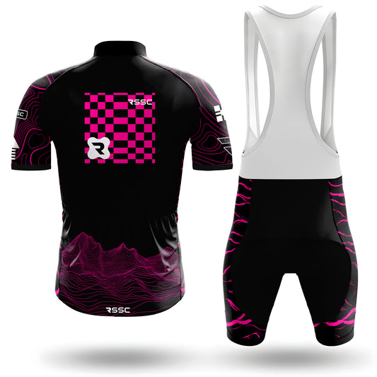 Pink Slipstream Men's Short Sleeve Cycling Kit