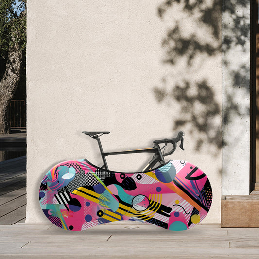 Colorful Bicycle Wheels Cover