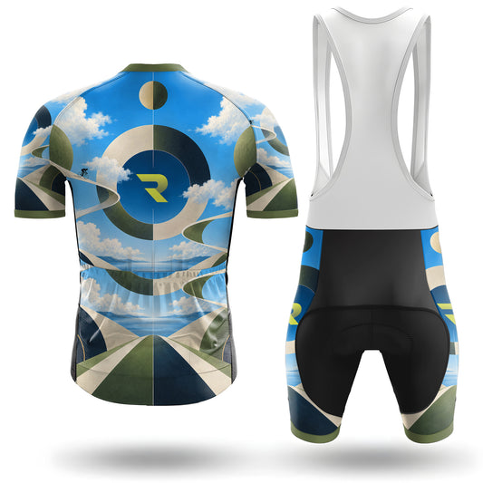 Belgian Surrealismus Men's Short Sleeve Cycling Kit