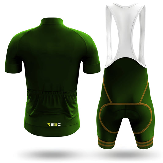 Men's Short Sleeve Cycling Jersey Beer Iiiustration | RSSC Premium Cycling Kit Back View