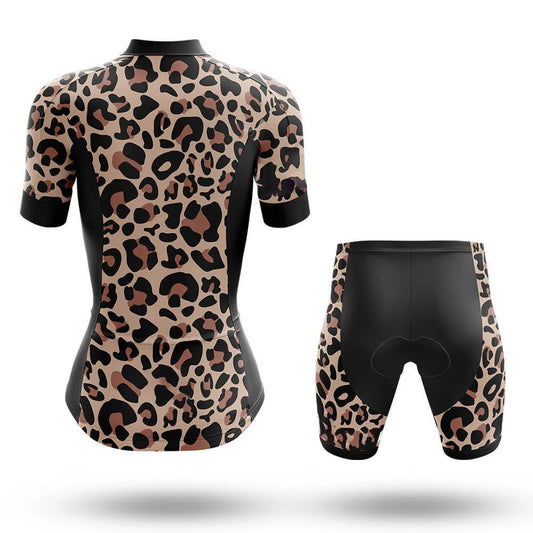 Leopard Women's Short Sleeve Cycling Kit