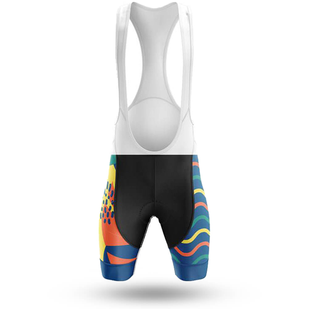 Men's Short Sleeve Cycling Kit Abstract | RSSC Performance Cycling Apparel View 4